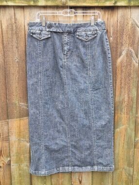 Eddie Bauer Size 12 Denium Skirt